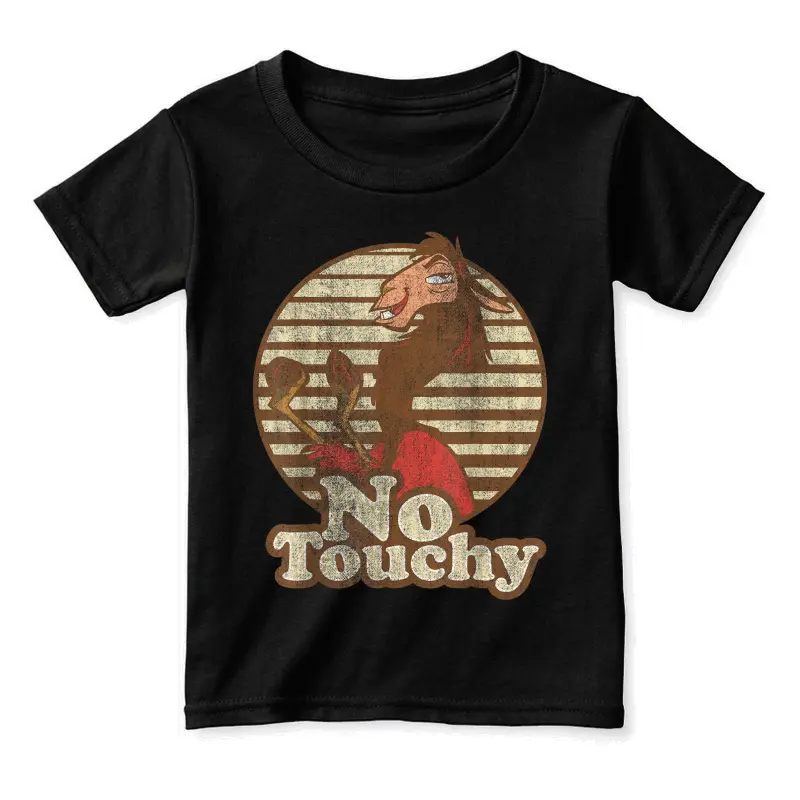 Disney Emperor's New Groove Kuzco Llama No Touchy Short Sleeve Toddler Staple T-Shirt