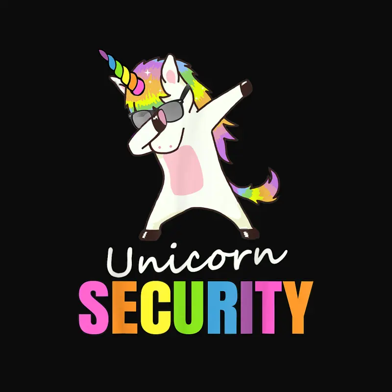 Unicorn Security Unisex Staple T-Shirt