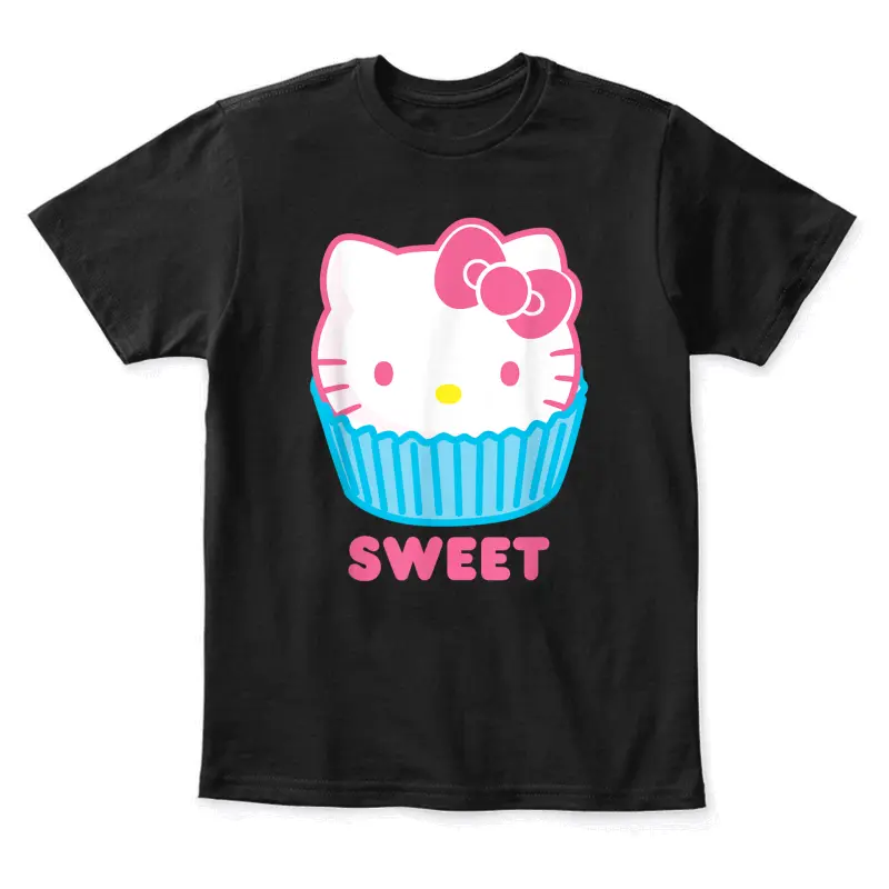 Hello Kitty Sweet Cupcake Youth Staple T-Shirt