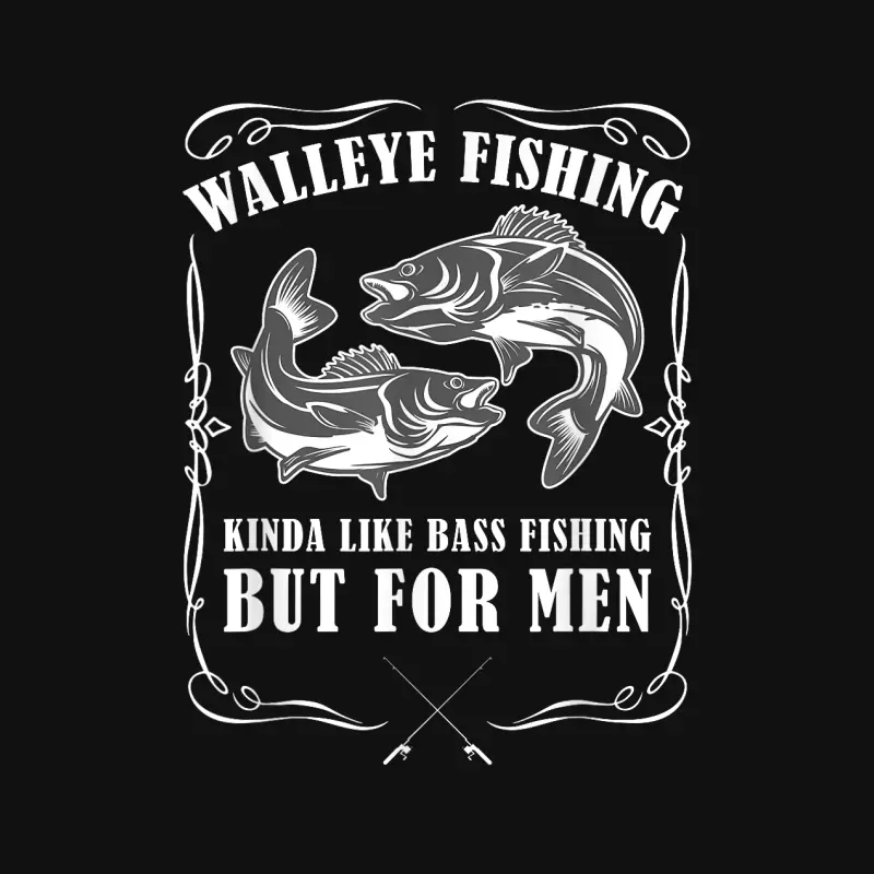 Walleye Fishing For Men Funny Fishing Baby Onesie