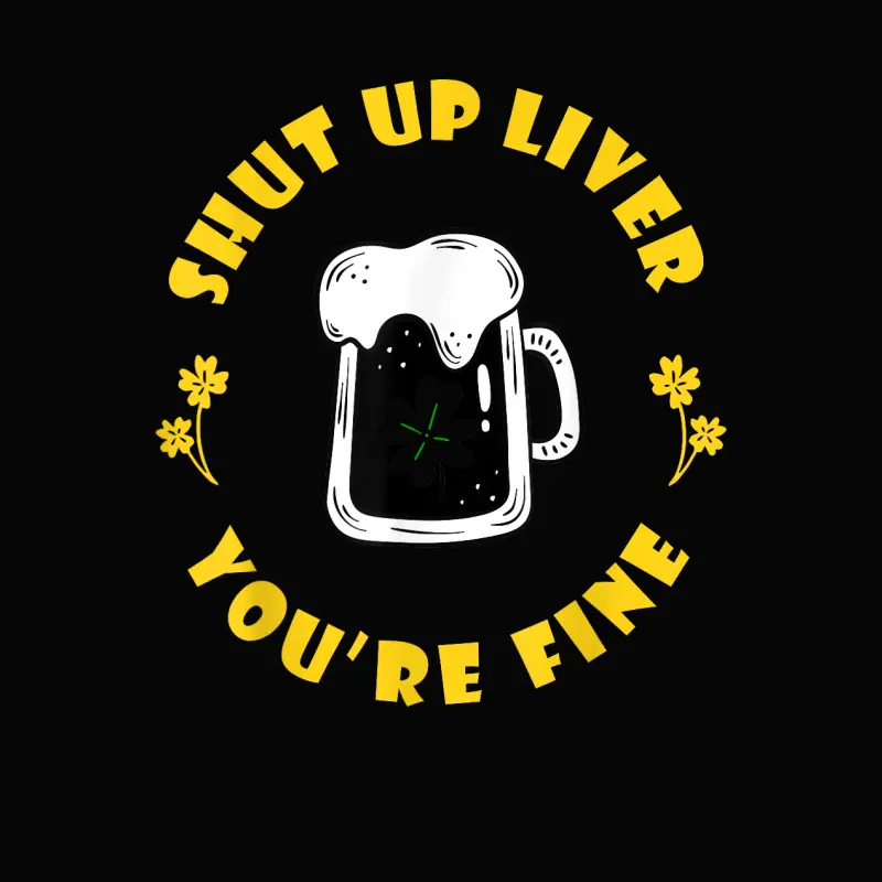 Saint Patrick's Shut Up Liver Toddler Staple T-Shirt
