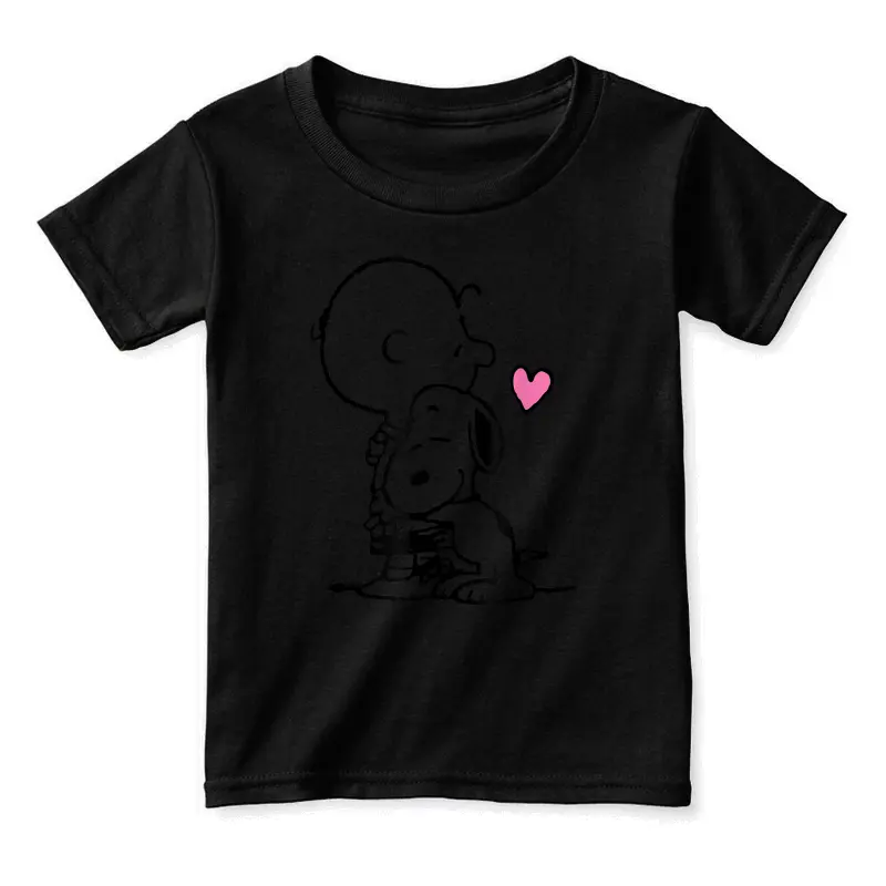 Peanuts - Snoopy Charlie Hug Toddler Staple T-Shirt