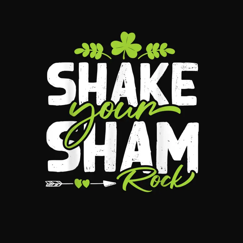 Shake Your Shamrock - St Patrick's Day Unisex Staple T-Shirt