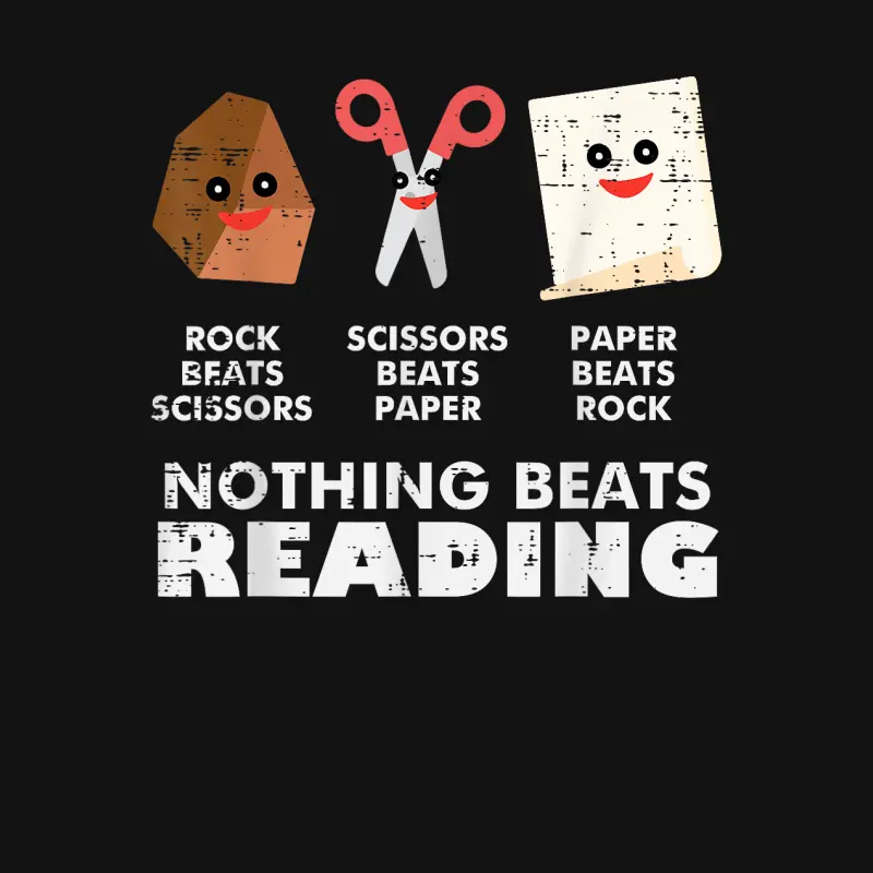 Nothing Beats Reading Book Librarian Across America Kids Unisex Long Sleeve T-Shirt