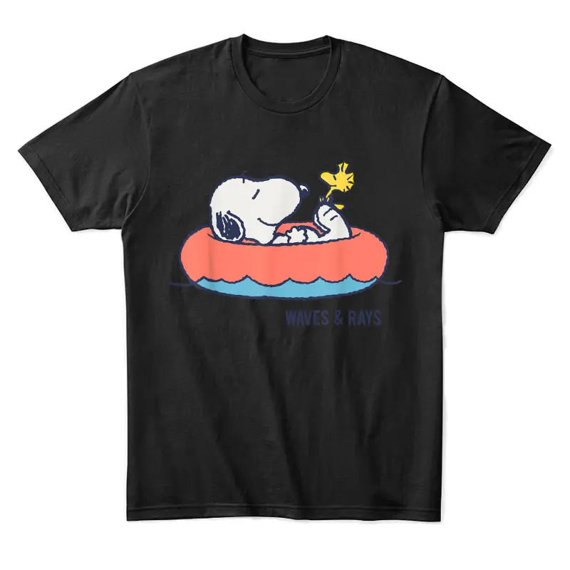 Peanuts Waves And Rays Unisex Staple T-Shirt