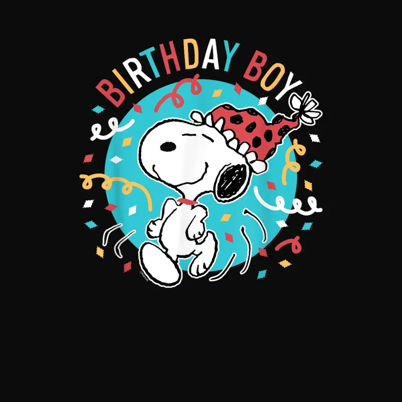 Peanuts - Birthday Boy Unisex Staple T-Shirt