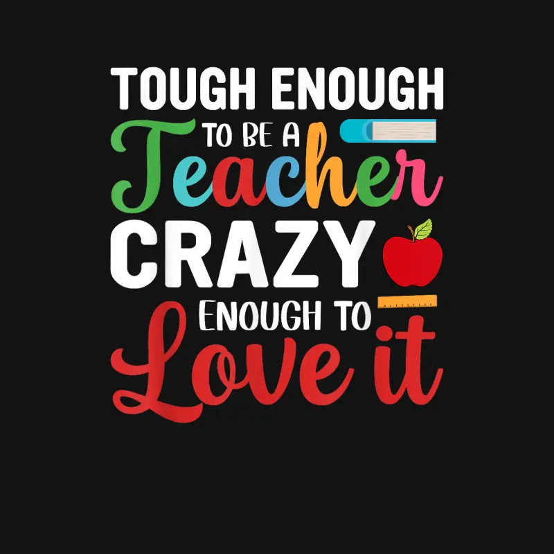 Crazy Teacher Men Women Funny School Teachers Unisex Long Sleeve T-Shirt