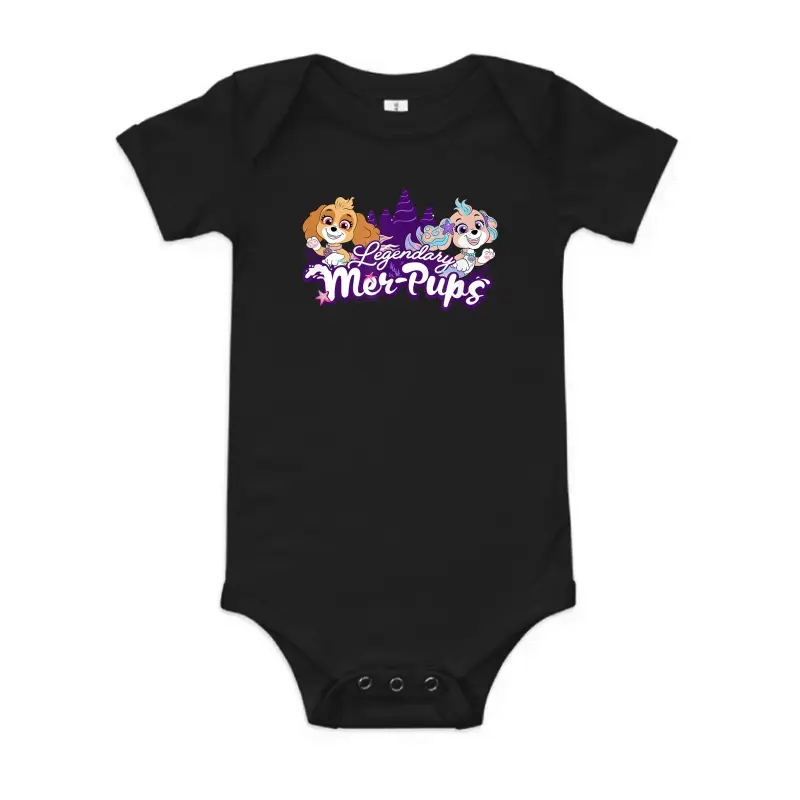 Paw Patrol Aqua Pups Mer Pups Baby Onesie