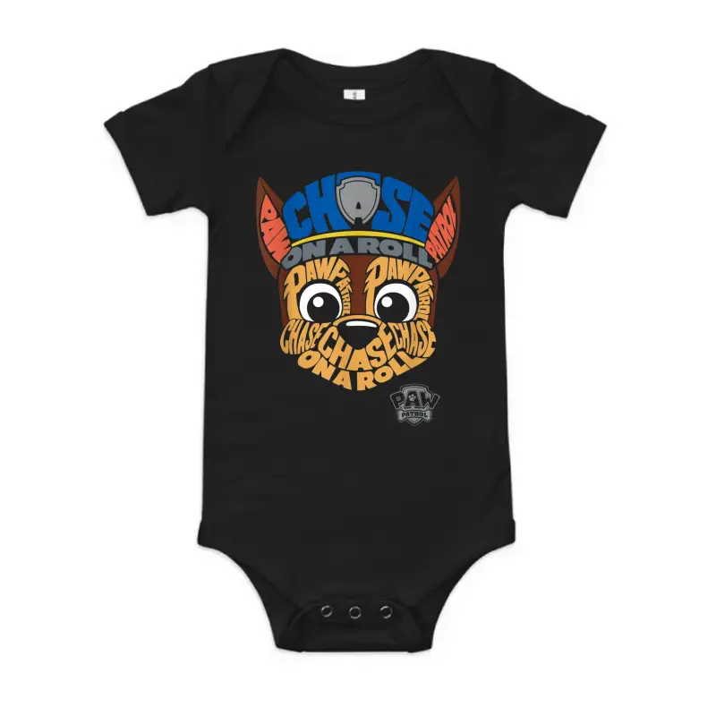 Paw Patrol Chase Face Baby Onesie