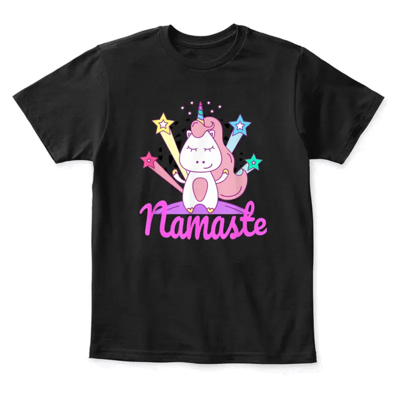 Girls Yoga T-Shirt Youth Staple T-Shirt