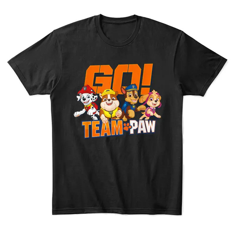 Paw Patrol Go! Team Paw Unisex Staple T-Shirt