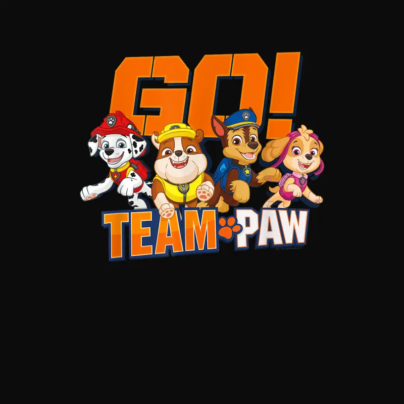 Paw Patrol Go! Team Paw Unisex Staple T-Shirt