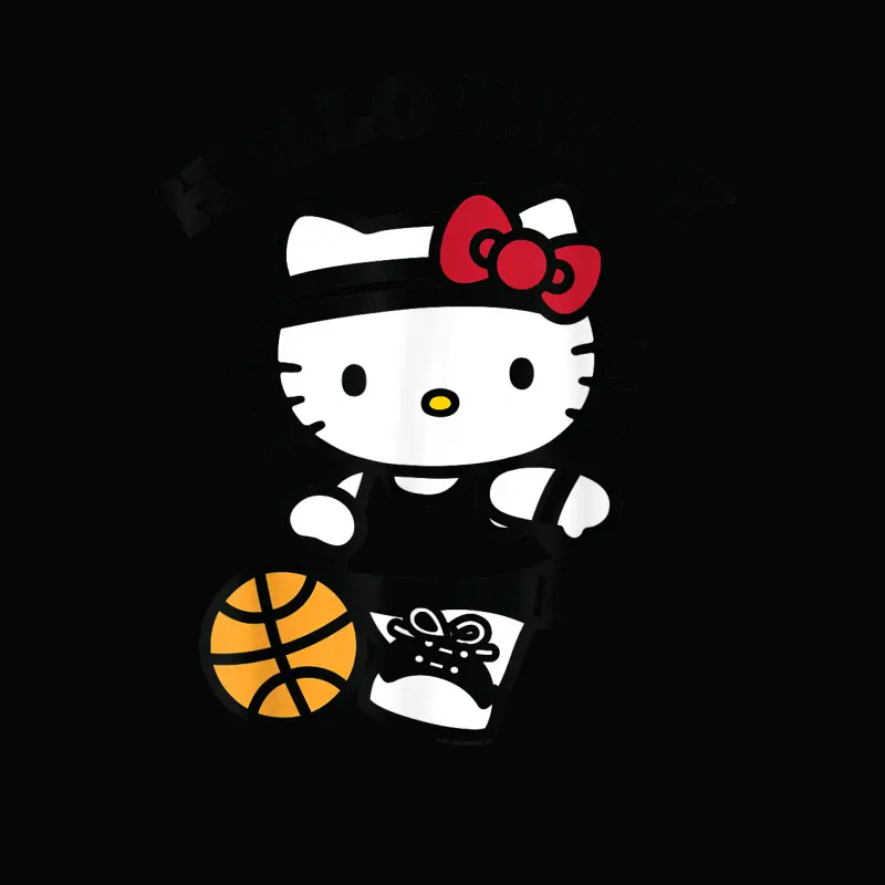 Hello Kitty Basketball Toddler Staple T-Shirt