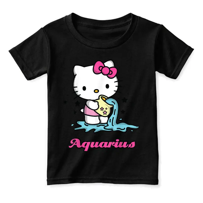 Hello Kitty Zodiac Aquarius Tee Shirt Toddler Staple T-Shirt