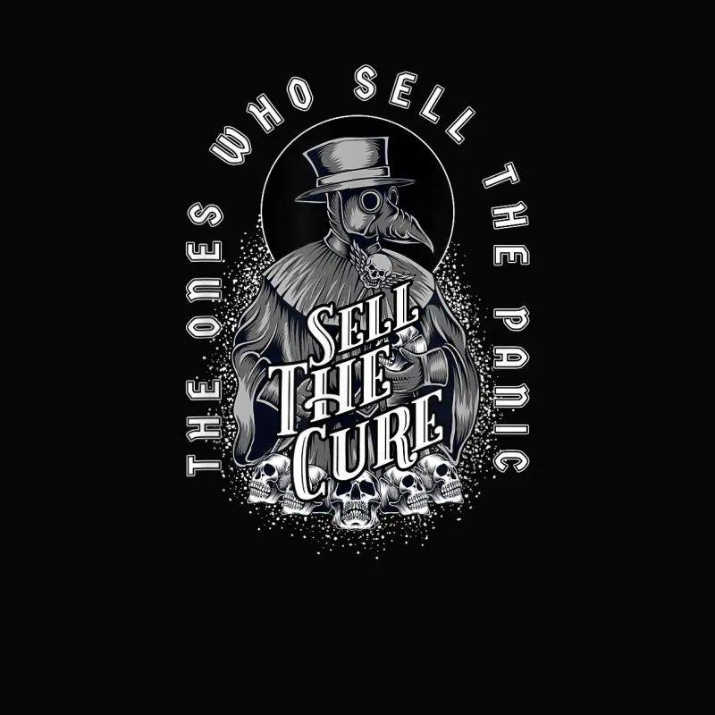 Plague Doctor - Sell The Panic Sell The Cure Toddler Staple T-Shirt