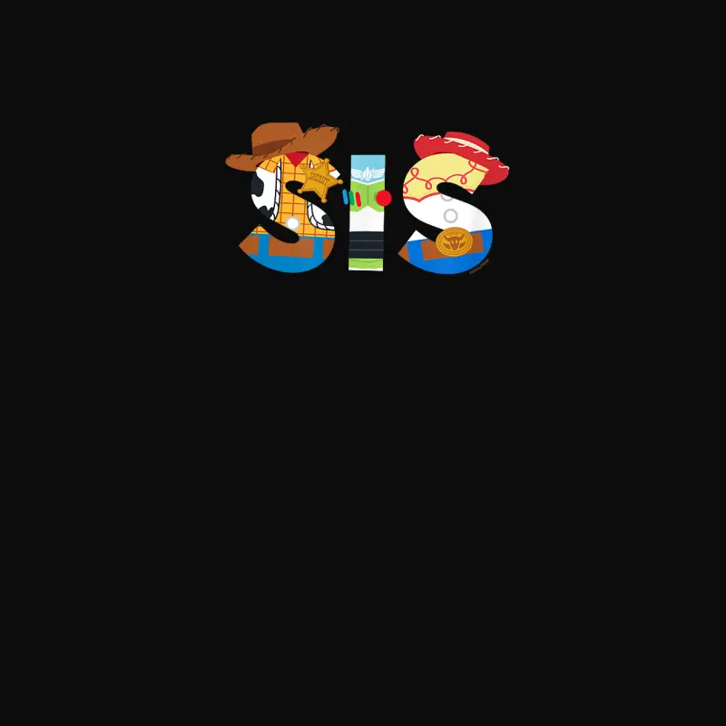 Disney And Pixar’s Toy Story Sis Sister Family Birthday Unisex Staple T-Shirt