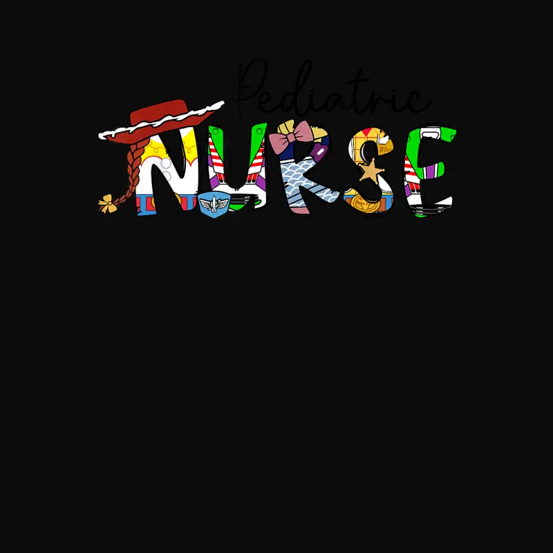 Pediatric Nurse Peds Nursing Funny Unisex Staple T-Shirt