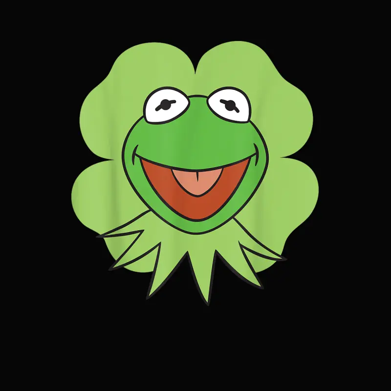 Disney Muppets Kermit Shamrock St. Patrick's Day Toddler Staple T-Shirt