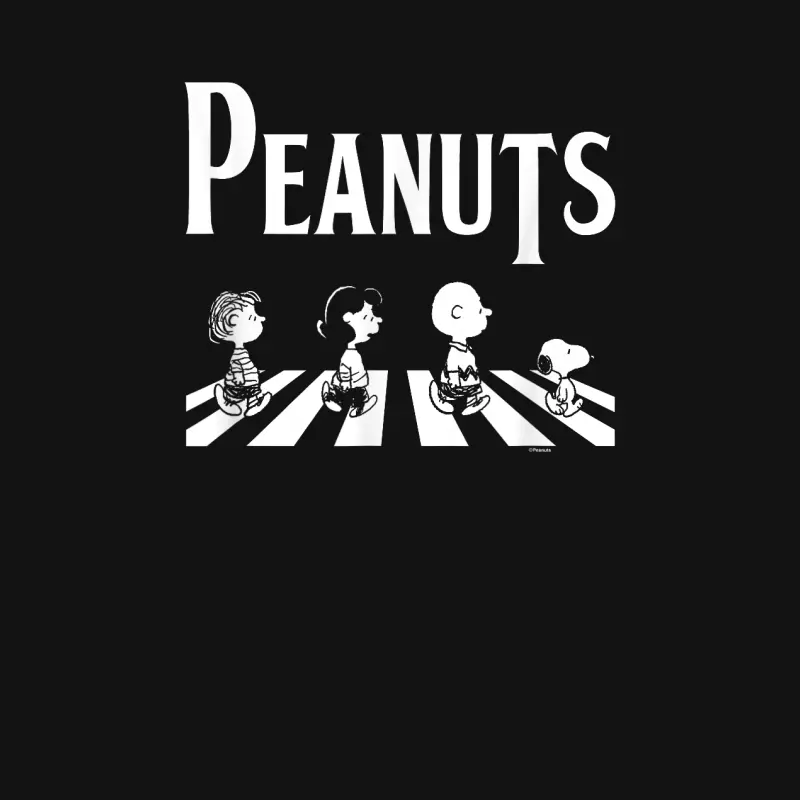 Peanuts - Crossing Road Unisex Long Sleeve T-Shirt