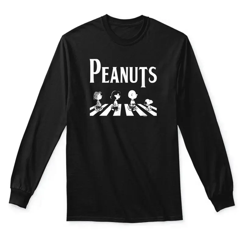 Peanuts - Crossing Road Unisex Long Sleeve T-Shirt
