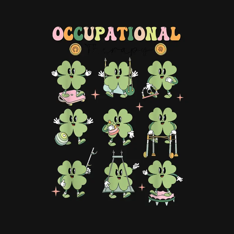 Occupational Therapy Ot Lucky Shamrock Saint Patrick's Day Unisex Long Sleeve T-Shirt