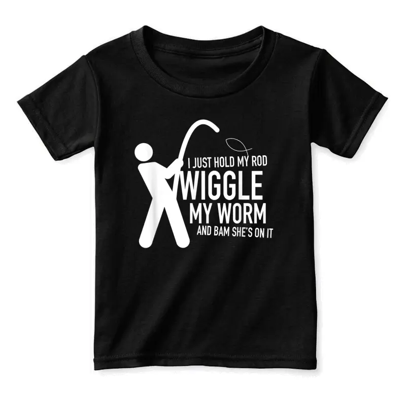 Fishing  Dirty Sexual Humor T-Shirt Toddler Staple T-Shirt