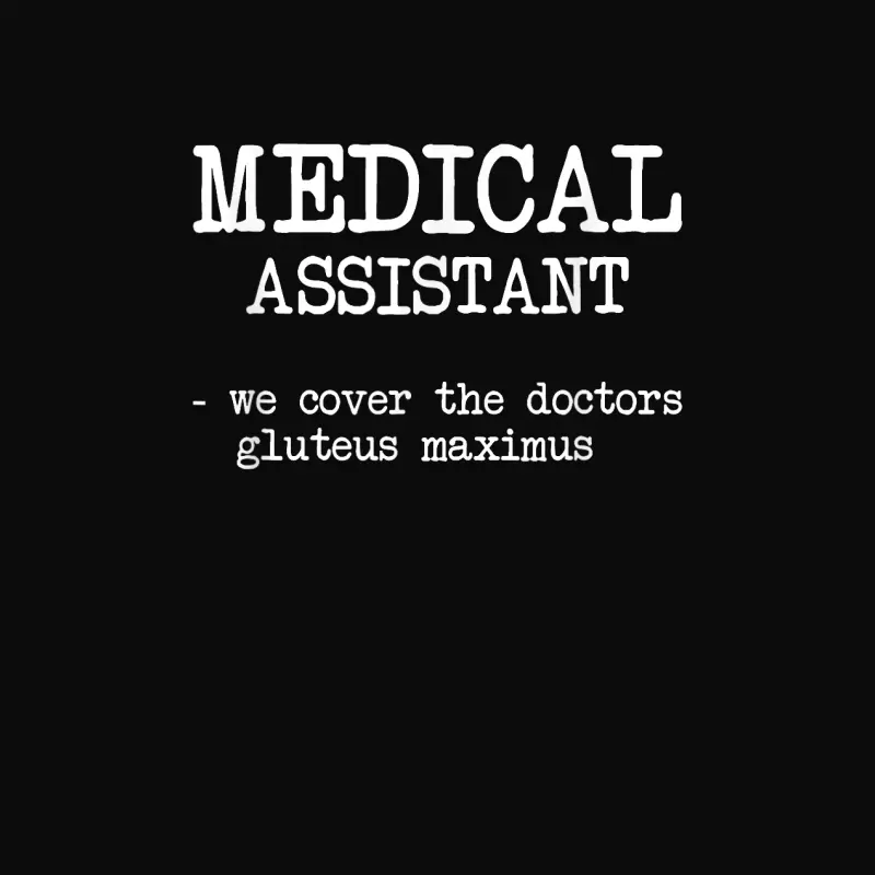 Funny Medical Assistant Gifts Men Women We Cover Doctors Unisex Staple T-Shirt