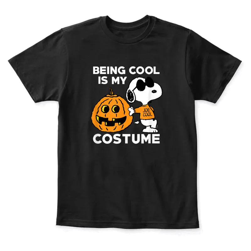 Peanuts Snoopy Cool Halloween Costume Youth Staple T-Shirt