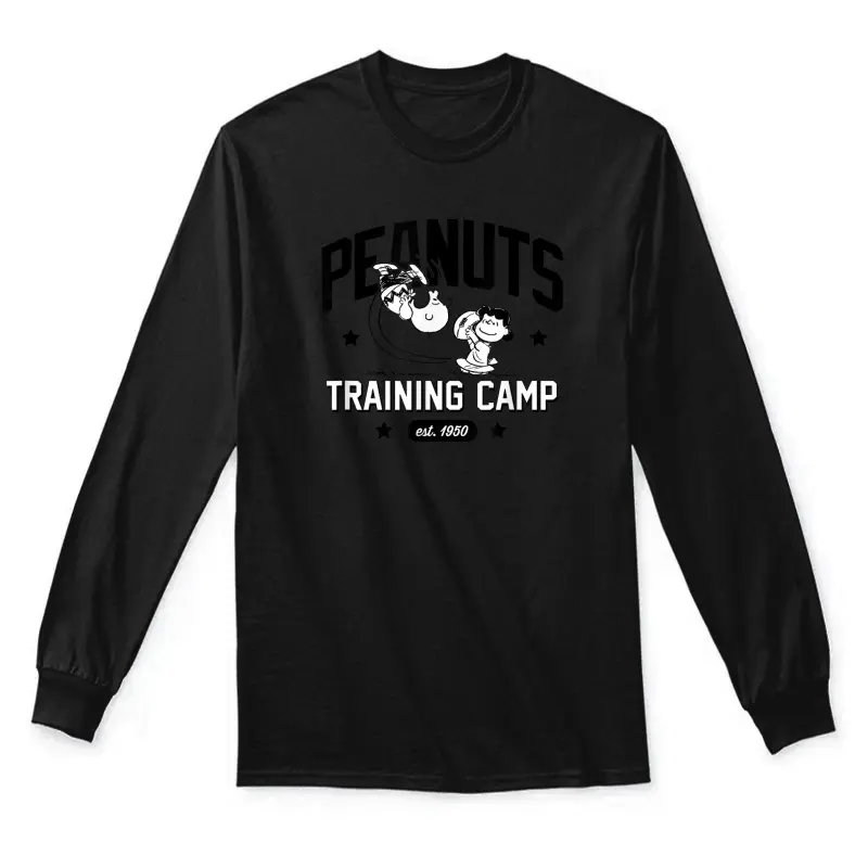 Peanuts - Charlie Brown And Lucy Football Training Camp Unisex Long Sleeve T-Shirt