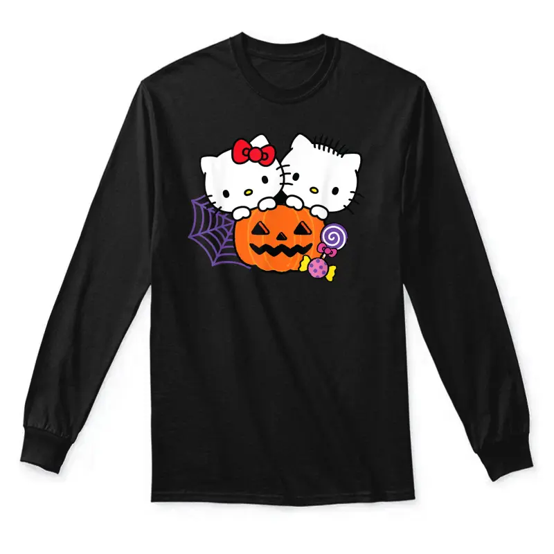 Hello Kitty Dear Daniel Perfect Pair Halloween Unisex Long Sleeve T-Shirt