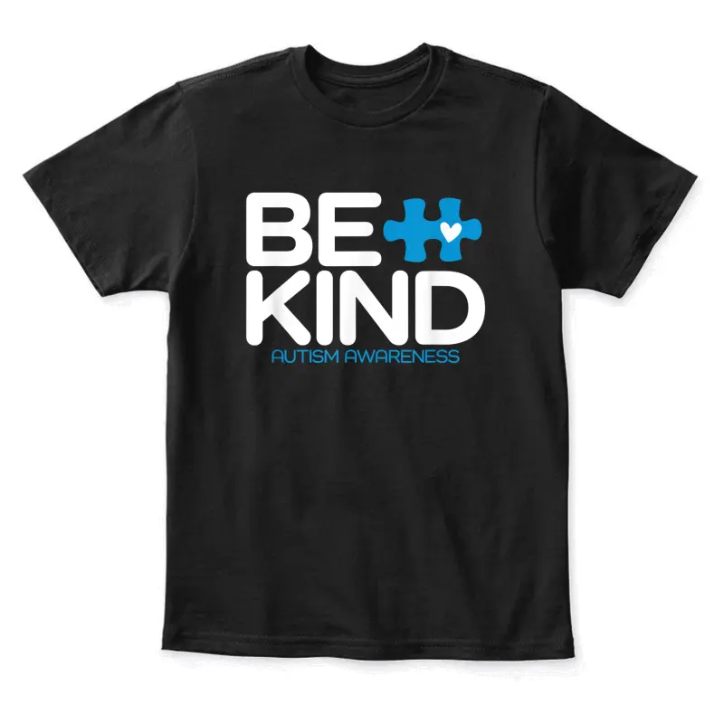 Autism Be Kind Shirt Women Men Kids Be Kind Autism Awareness Youth Staple T-Shirt