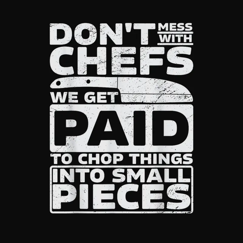For A Cook Funny Cooking Design Unisex Staple T-Shirt