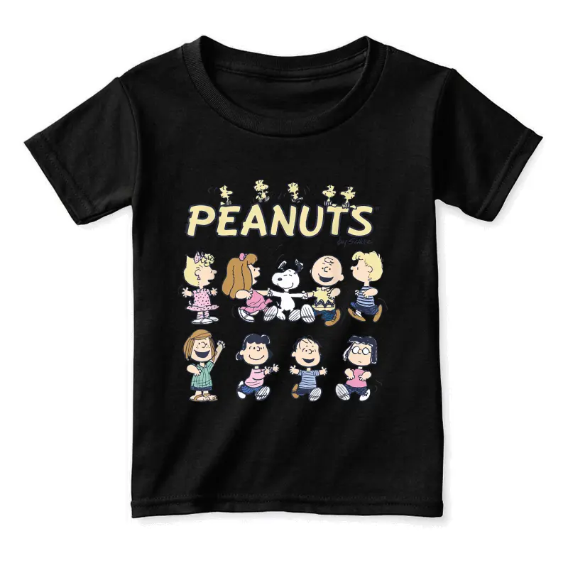 Peanuts Snoopy And Friends Dancing,Short Sleeve Toddler Staple T-Shirt