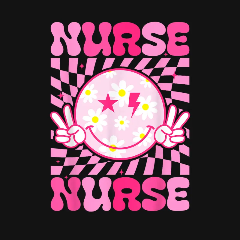 Groovy Nurse Shirt Women Future Nurse Appreciation Nursing Youth Staple T-Shirt