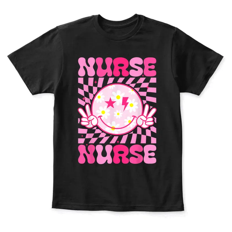 Groovy Nurse Shirt Women Future Nurse Appreciation Nursing Youth Staple T-Shirt