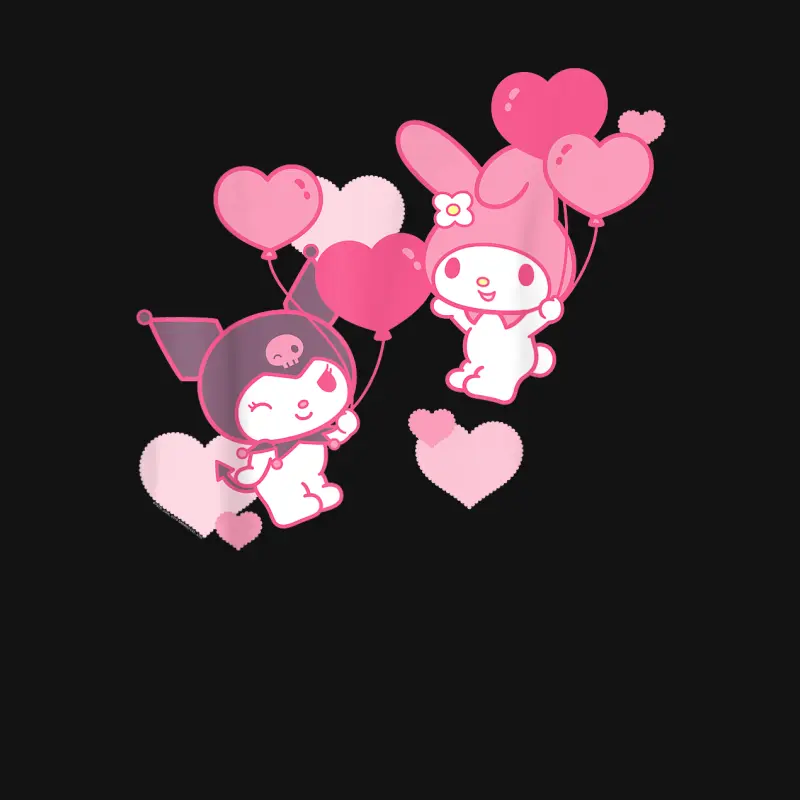 Valentine's Day Hearts Tee Shirt Unisex Long Sleeve T-Shirt