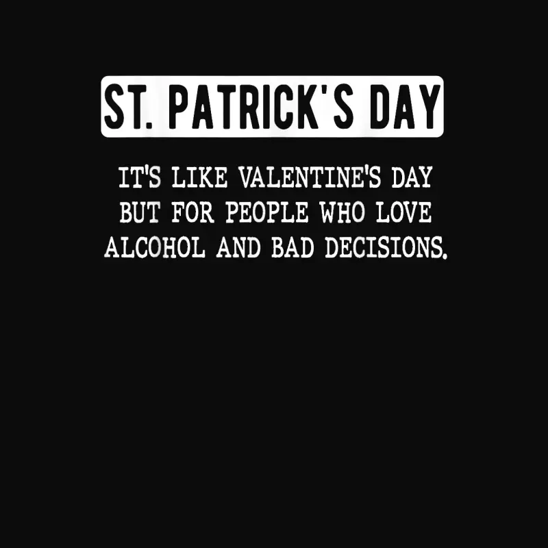 St. Patricks Day Drinking Men Women Funny St Pats Definition Unisex Staple T-Shirt