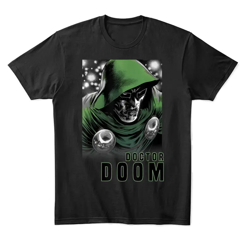 Marvel Fantastic Four Doctor Doom Portrait Unisex Staple T-Shirt