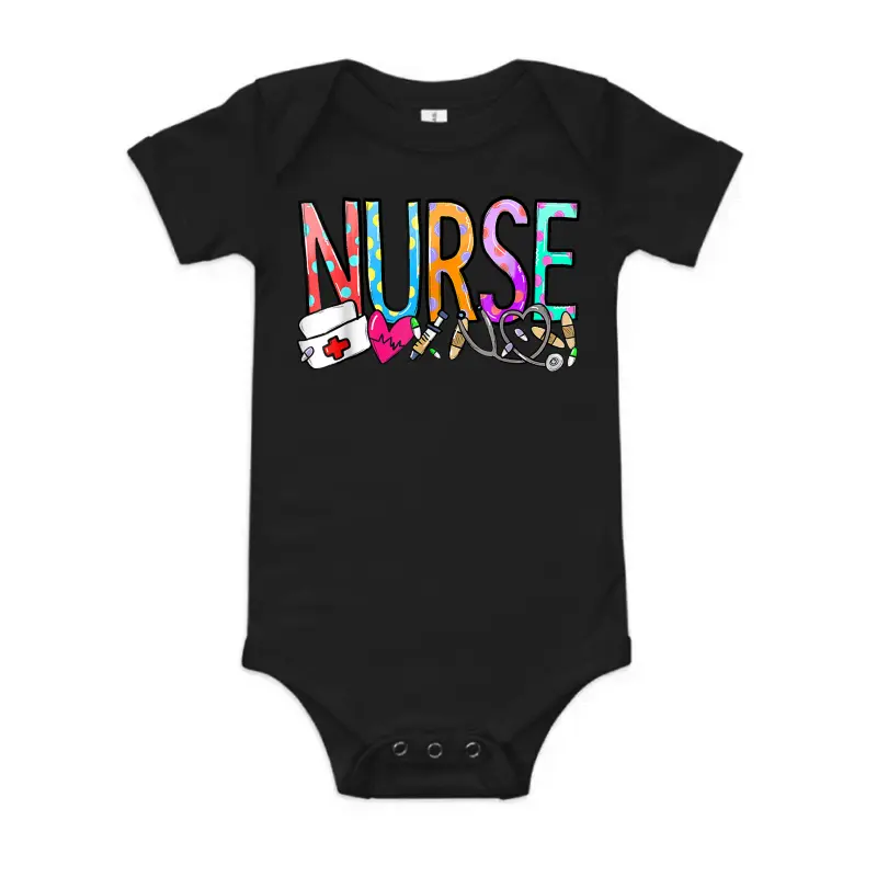 Nurse's Day Nurse Life Nurse Week 2024 Women Baby Onesie