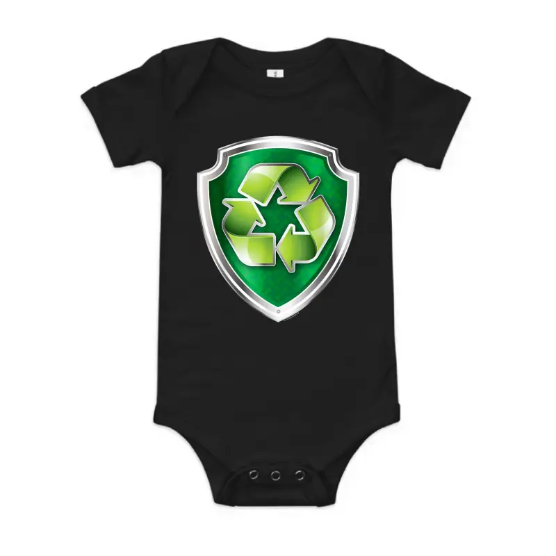 Paw Patrol Rocky Badge Baby Onesie