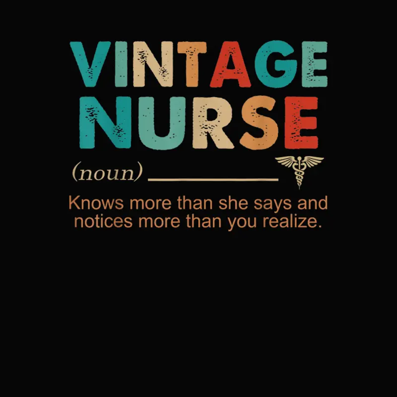 Vintage Nurse Toddler Staple T-Shirt