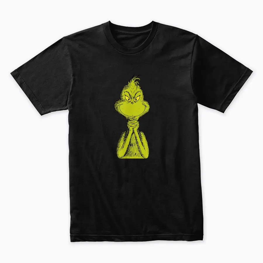 Dr. Seuss Classic Sly Grinch T-Shirt Unisex Staple T-Shirt