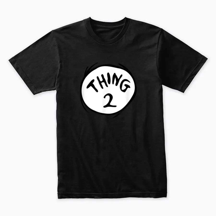 Dr. Seuss Thing 2 Emblem Unisex Staple T-Shirt