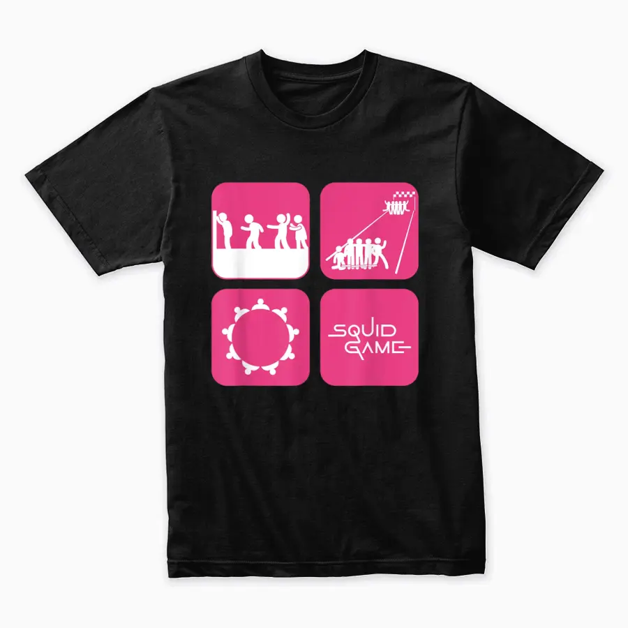 Squid Game 2 New Game Icon Panels Unisex Staple T-Shirt