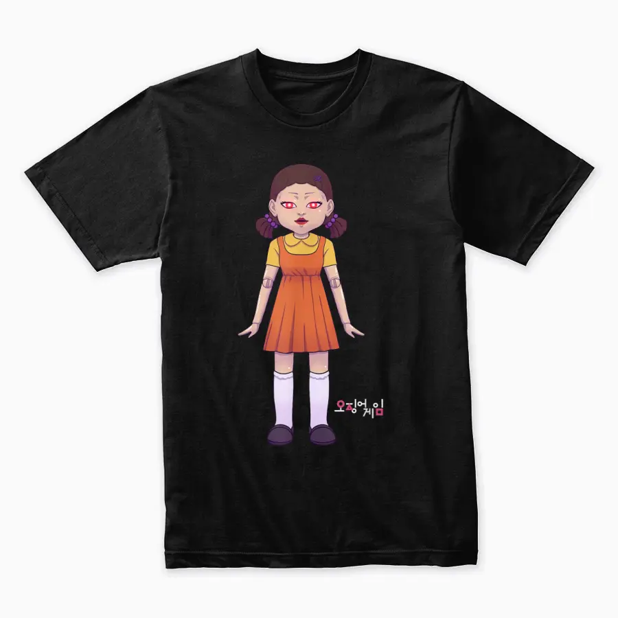 Squid Game Doll Logo Unisex Staple T-Shirt